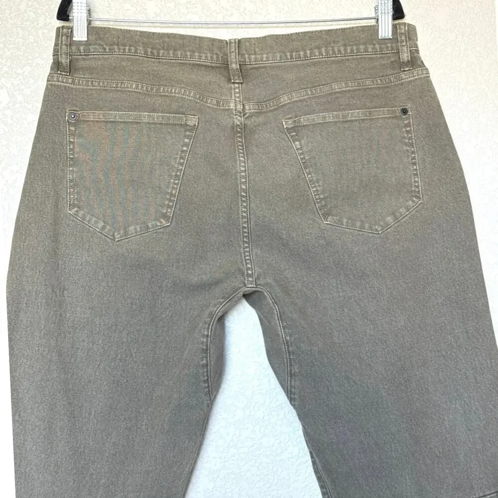 Hackberry PROOF Men’s Straight Brown Jeans Stretch Denim Size 34 x 34